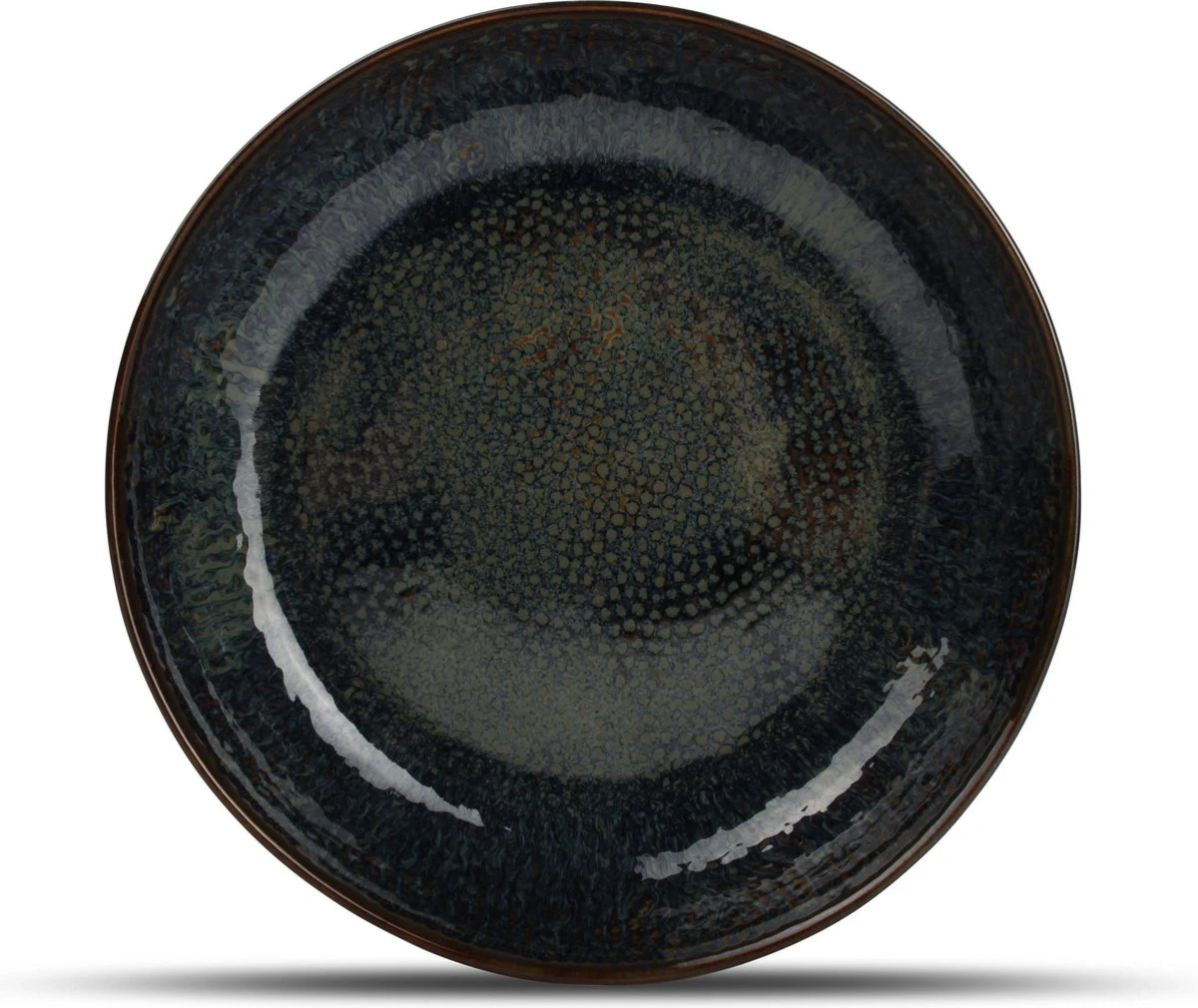 Salt&Pepper - Diep Bord - 21,5xH5cm - Saffier - Mielo - Set/4 3 Salt&Pepper - Diep Bord - 21,5xH5cm - Saffier - Mielo - Set/4