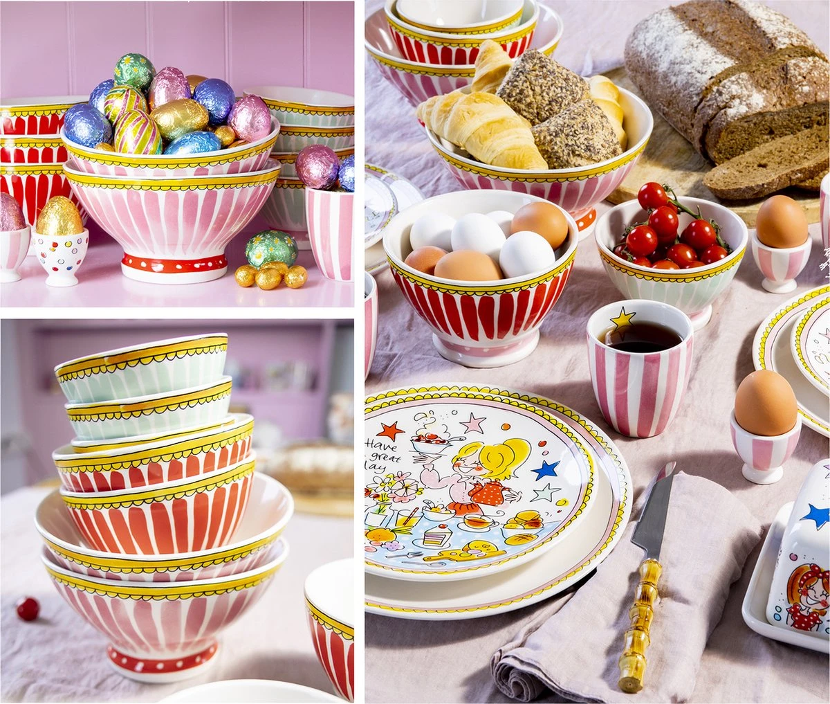 Blond Amsterdam, Even Bijkletsen, Vintage Bowl Mint 12cm 4 Blond Amsterdam, Even Bijkletsen, Vintage Bowl Mint 12cm - Afbeelding 2