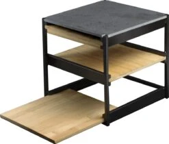 CasaLupo Etagere / Serveertoren Kubus - Zwart - 3-Laags -Skimask 1200x1020 14