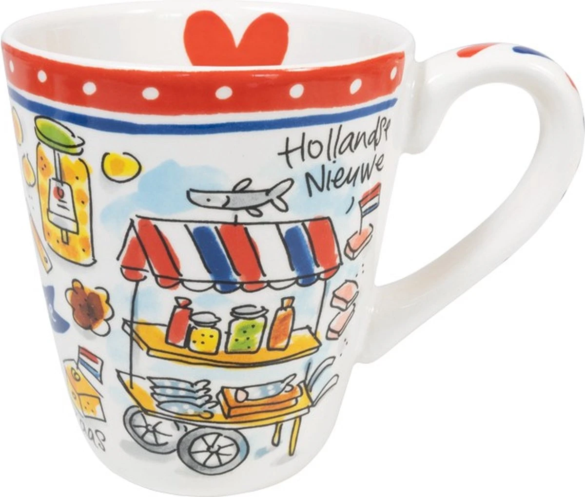 Mok XL - Grote Mok - 350 Ml - XL Mok - Grote Beker - Hollandse Cadeautjes - Holland Souvenir - Typisch Nederlands 3 Mok XL - Grote Mok - 350 Ml - XL Mok - Grote Beker - Hollandse Cadeautjes - Holland Souvenir - Typisch Nederlands