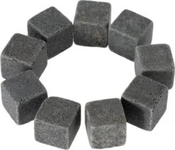 9 Stuks Whisky Stenen Inclusief Opberghoes - Herbruikbare Ijsblokjes - Natuursteen - Koelsteen- Whiskey Stones - Ice Cubes - Cool Stones -Skimask 1200x1031 4