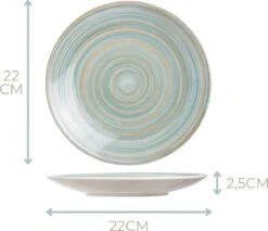 Cosy&Trendy Serviesset 24-delig Turbolino Blauw -Skimask 1200x1034 10