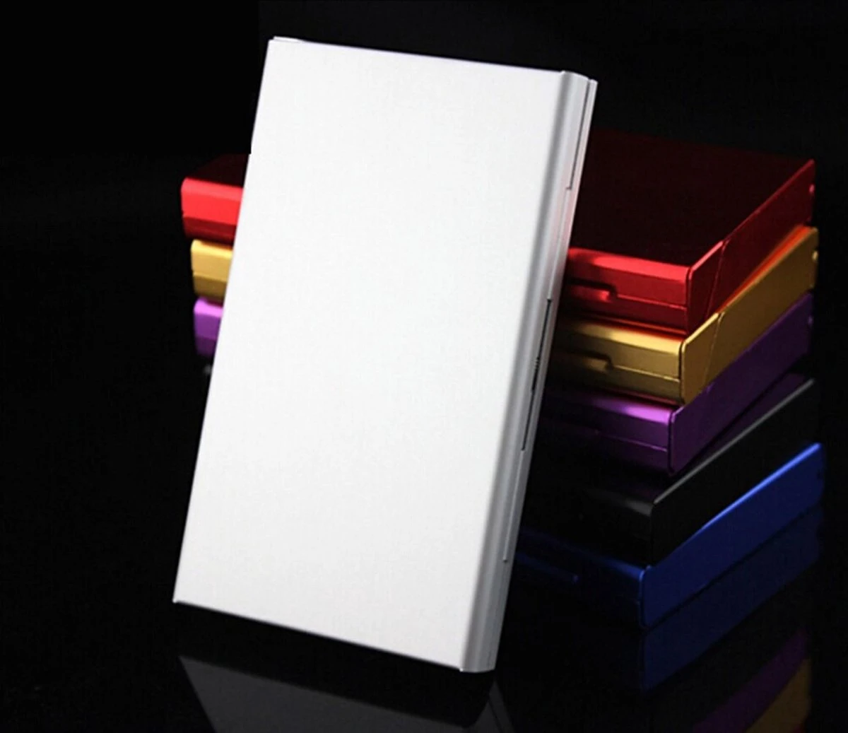 Merkloos Luxe Sigarettendoosje Aluminium – Aluminium Sigarettenhouder 7 Sigaretten - Sigaretten Opbergdoosje - Sigaretten Box – Zilver 3 Merkloos Luxe Sigarettendoosje Aluminium – Aluminium Sigarettenhouder 7 Sigaretten - Sigaretten Opbergdoosje - Sigaretten Box – Zilver