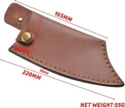 Slagersmes - Handmade - Hak Mes - BBQ - Mes - Mannen - Koken - BBQ Master - Carbon Staal - Stoer - Hak Bijltje - Handgemaakt - Koksmes - CADEAU TIP! -Skimask 1200x1039