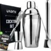 UNBOX Cocktail Set - Cocktail Shaker Set - Incl. Luxe Cadeauverpakking & Nederlandstalig Recepten E-Book 2 UNBOX Cocktail Set - Cocktail Shaker Set - Incl. Luxe Cadeauverpakking & Nederlandstalig Recepten E-Book -Skimask 1200x1049 5