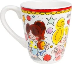 Blond Amsterdam Even Bijkletsen Mok 350 Ml - Rode Rand 9 Blond Amsterdam Even Bijkletsen Mok 350 Ml - Rode Rand -Skimask 1200x1063 17