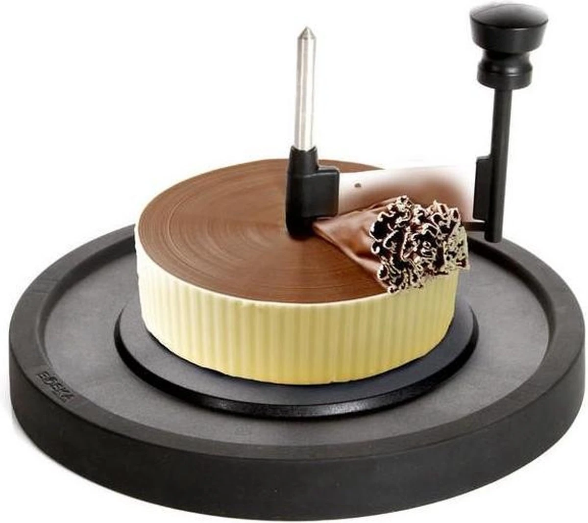 Boska Kaaskruller Milano - Tete De Moine Kaaskruller - Tete De Moine - Chocoladekruller - 224x224x175 Mm - Vaatwasserbestendig - Keukengerei - Keuken Accessoires - 10 Jaar Garantie 9 Boska Kaaskruller Milano - Tete De Moine Kaaskruller - Tete De Moine - Chocoladekruller - 224x224x175 Mm - Vaatwasserbestendig - Keukengerei - Keuken Accessoires - 10 Jaar Garantie - Afbeelding 7