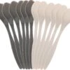 Excellent Houseware 12x Eierlepels Zwart/grijs Kunststof 14 Cm -Skimask 1200x1080 2