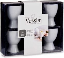 Eierdopjes – Set Van 6 Stuks – Porselein – Wit -Skimask 1200x1086 7