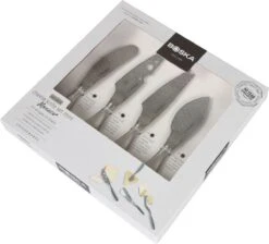 Boska Kaasmessenset Mini Monaco+ - Set Van Vier Stuks - Kaasmessenset - Vaatwasserbestendig - Kaasmesjes - Kaasmessen Set - Kaasbestek - Tapas Mesjes - Cadeautips - Giftset - Cadeauset - Keukengerei - Keuken Accessoires - 10 Jaar Garantie -Skimask 1200x1089