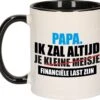 Papa Financiele Last Cadeau Beker / Mok - Zwart Met Wit - Verjaardag / Vaderdag -Skimask 1200x1095 4