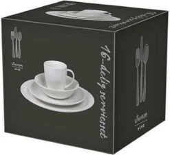 Vtwonen Serviesset - Wit - Porselein - 16-Delig -Skimask 1200x1097 10