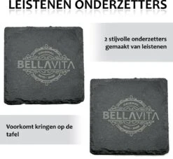 BELLAVITA Whiskey Set - 750 Ml Whiskey Karaf - 2 Whiskey Glazen - Whiskey - Whisky - 8 Whiskey Stones - Decanteerkaraf - Decanter Set - Rum - Karaf 15 BELLAVITA Whiskey Set - 750 Ml Whiskey Karaf - 2 Whiskey Glazen - Whiskey - Whisky - 8 Whiskey Stones - Decanteerkaraf - Decanter Set - Rum - Karaf -Skimask 1200x1104 8