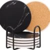 Sincer Keramische Onderzetters Voor Glazen Met Houder – Set Van 6 Zwarte Keramische/Marmeren Onderleggers –Luxe/Modern Design - Premium Kwaliteit – Kurken Antislip Onderkant – Hittebestendig – Zeer Absorberend – Rond – Duurzaam/Milieuvriendelijk 2 Sincer Keramische Onderzetters Voor Glazen Met Houder – Set Van 6 Zwarte Keramische/Marmeren Onderleggers –Luxe/Modern Design - Premium Kwaliteit – Kurken Antislip Onderkant – Hittebestendig – Zeer Absorberend – Rond – Duurzaam/Milieuvriendelijk -Skimask 1200x1113 14