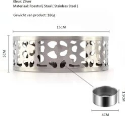 Luxe RVS Theepot Warmhouder / Rechaud Voor Waxinelicht / Theewarmer / Thee Warmhoudplaat / Theepot Verwarmer / Theelichthouder Voor Theepot / Tea Maker / Theekoker / Warmhoudschaal / Koffie Warmer -Skimask 1200x1113 15
