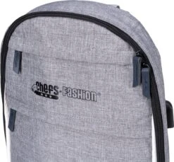 Chefs Fashion - Rugzak Voor Koks - Foudraal - Messenmap - Voor 22 Messen - Met USB Aansluiting -Skimask 1200x1114