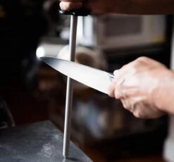 Merkloos Hoogwaardige Professionele Aanzetstaal Diamant | Messenslijper Aanzet Staal Messenslijpers RVS | Slijpsteen Slijpmachine -Skimask 1200x1115 1