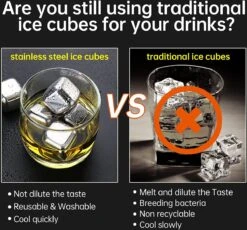 BOTC RVS Whiskey Stones Set - 9 Delig Whisky Stenen Met Ijs Tang - Herbruikbare Ijsblokjes - Metalen Ice Cubes Herbruikbaar 13 BOTC RVS Whiskey Stones Set - 9 Delig Whisky Stenen Met Ijs Tang - Herbruikbare Ijsblokjes - Metalen Ice Cubes Herbruikbaar -Skimask 1200x1116 7