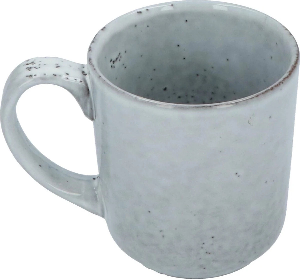 4goodz Deluxe Aardewerk Servies 4 Personen / 16 Delig - Grijs 6 4goodz Deluxe Aardewerk Servies 4 Personen / 16 Delig - Grijs - Afbeelding 4