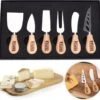 Triple J® Kaasmessen Set - Bamboe - Kaasplank - Set Van 6 Kaasmesjes -Skimask 1200x1125 4
