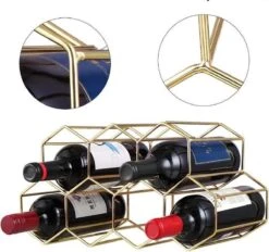 Wijnrek Hexagon 9 Flessen | Flessenrek | Wijn Accessoires | Wijnkast | Wijnrek Metaal | Wijnrekken | Wijnfleshouder | Wijnhouder | Goud 26 Wijnrek Hexagon 9 Flessen | Flessenrek | Wijn Accessoires | Wijnkast | Wijnrek Metaal | Wijnrekken | Wijnfleshouder | Wijnhouder | Goud -Skimask 1200x1125 9