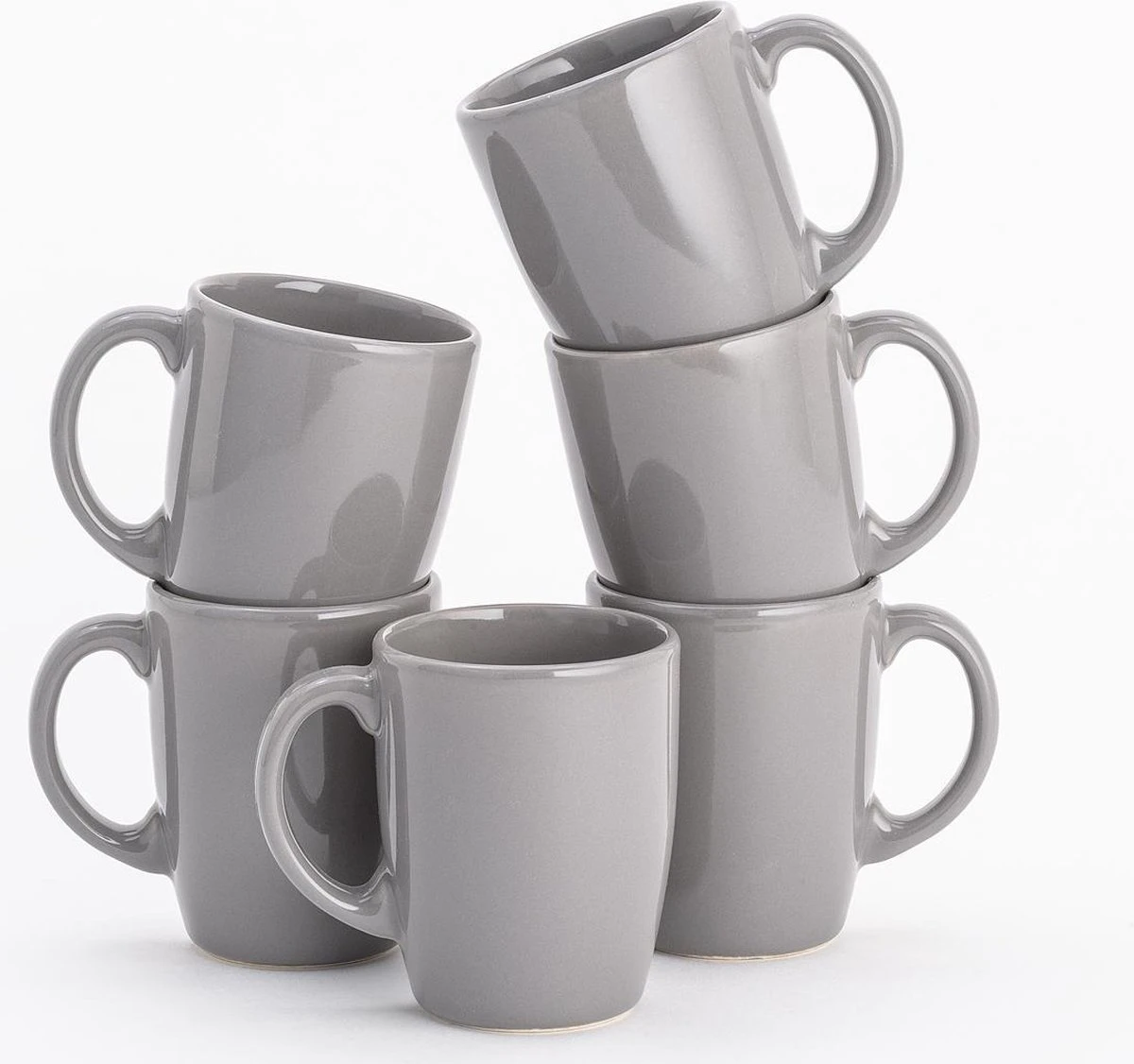 Lite-Body - Hermes - Thee Beker 30cl - Set Van 6 - Grijs 3 Lite-Body - Hermes - Thee Beker 30cl - Set Van 6 - Grijs