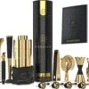 BarDeluxe® Cocktail Set - 12-Delig - Cocktailset - Cocktail Shaker Set - Inclusief Cocktail Shaker - Cocktail Recepten Boek - Cadeau Voor Man - Cadeau Voor Vrouw - Luxe Cadeauverpakking & Bewaarhoes - Cocktail Set Goud -Skimask 1200x1128 2