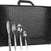 Swiss Pro+ - Bestekset - 12 Persoons - 72-delig - Luxe Opbergkoffer - 18/10 - Premium - Zilver
