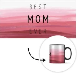 Magische Mok - Foto Op Warmte Mokken - Koffiemok - Best Mom Ever - Mama - Quotes - Spreuken - Magic Mok - Beker - 350 ML - Theemok - Mok Met Tekst -Skimask 1200x1133 7