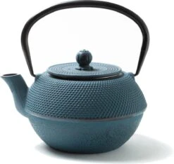 Tealøv THEE SET 1,1 LITER GIETIJZER | COMPLETE SET IN GESCHENKDOOS | Gietijzeren Theepot Met Roestvrijstalen Zeef, Gietijzeren Theekopjes En Onderzetter | In Authentiek Japanse Stijl | Arare Blauw 18 Tealøv THEE SET 1,1 LITER GIETIJZER | COMPLETE SET IN GESCHENKDOOS | Gietijzeren Theepot Met Roestvrijstalen Zeef, Gietijzeren Theekopjes En Onderzetter | In Authentiek Japanse Stijl | Arare Blauw -Skimask 1200x1135 10