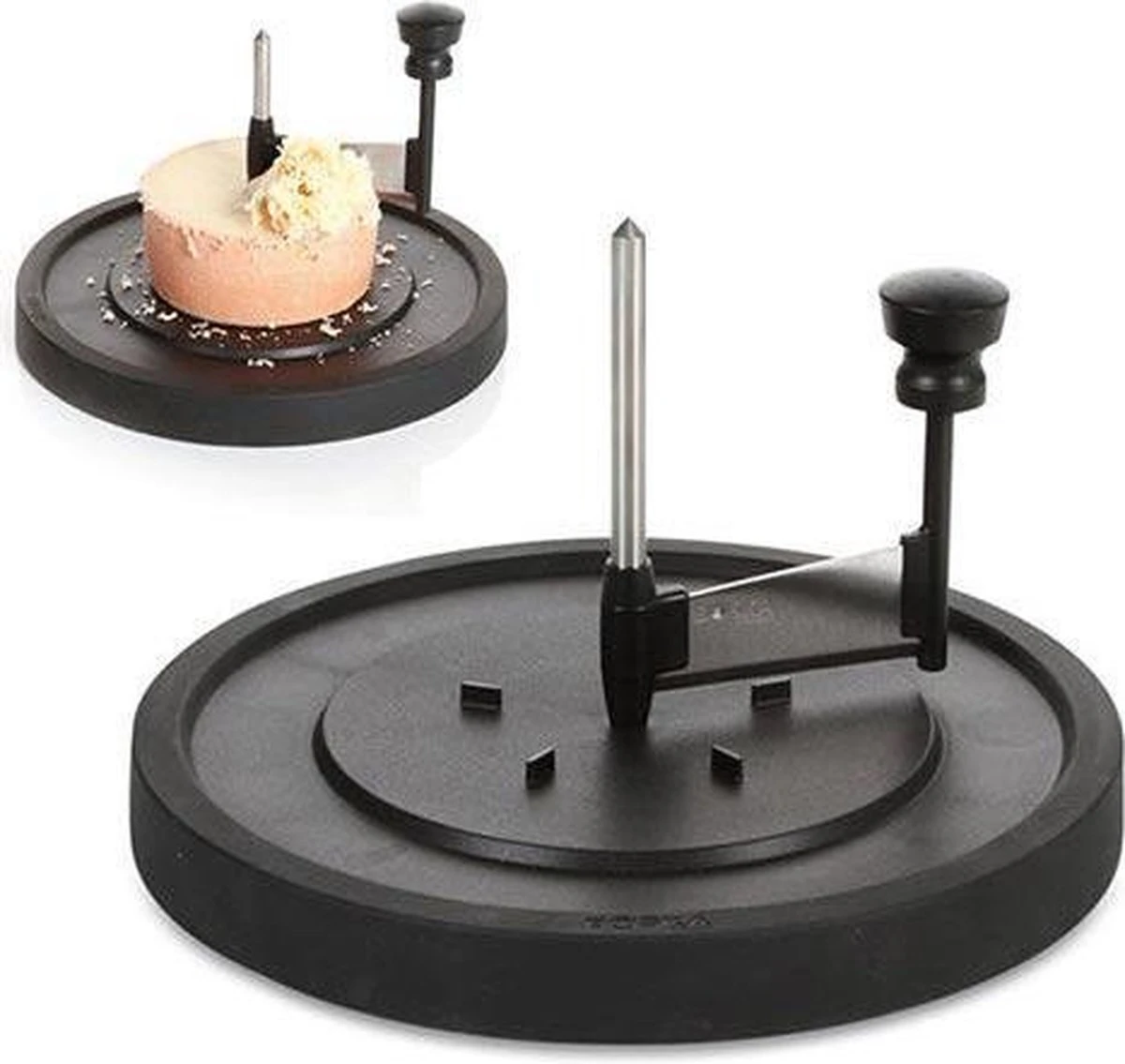 Boska Kaaskruller Milano - Tete De Moine Kaaskruller - Tete De Moine - Chocoladekruller - 224x224x175 Mm - Vaatwasserbestendig - Keukengerei - Keuken Accessoires - 10 Jaar Garantie 17 Boska Kaaskruller Milano - Tete De Moine Kaaskruller - Tete De Moine - Chocoladekruller - 224x224x175 Mm - Vaatwasserbestendig - Keukengerei - Keuken Accessoires - 10 Jaar Garantie - Afbeelding 15