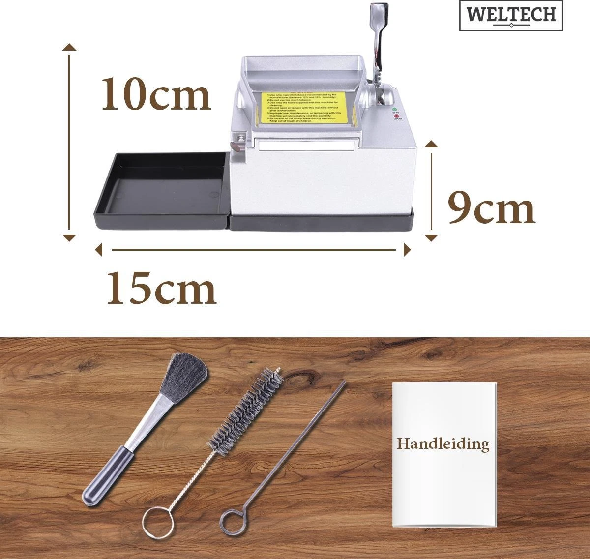 WELTECH - Sigarettenmakers - Elektrische Sigarettenmaker Set 5 WELTECH - Sigarettenmakers - Elektrische Sigarettenmaker Set - Afbeelding 3