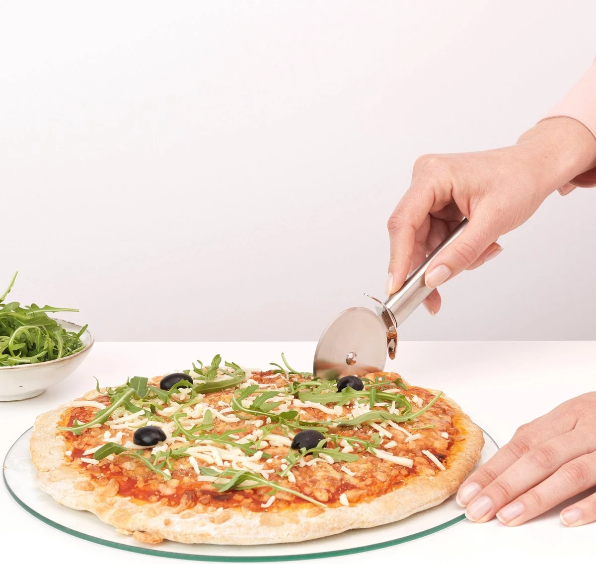 Brabantia Profile Pizzasnijder/deegsnijder - RVS 4 Brabantia Profile Pizzasnijder/deegsnijder - RVS - Afbeelding 2