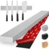 Thingles® Professionele Keukenmagneetstrip Zonder Boren Voor Messen - 40 Cm Van Hoogwaardig Roestvrij Staal I Elegante Messenopslag Voor De Keuken, Messenhouder Magnetisch, Messenlijst Magnetisch -Skimask 1200x1139 4