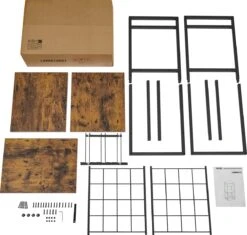 IN.HOMEXL - Sheaf - Wijnrek Voor 20 Flessen - Industrieel - Wijnrek Metaal - Bruin / Zwart - Flessenrek - 52 X 40 X 113 Cm 19 IN.HOMEXL - Sheaf - Wijnrek Voor 20 Flessen - Industrieel - Wijnrek Metaal - Bruin / Zwart - Flessenrek - 52 X 40 X 113 Cm -Skimask 1200x1140 6