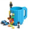 Merkloos Build On Brick Mug - Licht Blauw - 350 Ml - Bouw Je Eigen Mok Met Bouwsteentjes - BPA Vrije Drinkbeker Cadeau Voor Kinderen Of Volwassenen - Koffie Thee Limonade Of Andere Dranken - Pennenbeker - Creatief Accessoire Voor Op Bureau -HnD -Skimask 1200x1144 6