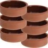 Merkloos 6x Tapas Schaaltjes 500 Ml Terracotta 12 Cm - Keukenbenodigdheden - Kookbenodigdheden - Tafel Dekken - Tapasschaaltjes - Tapas/snacks/hapjes Bereiden En Serveren -Skimask 1200x1145 20