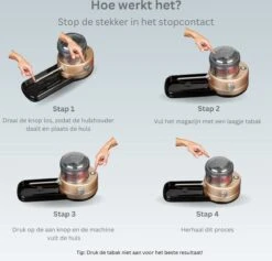 Elektrische Sigarettenmaker - Sigarettenmakers - Elektrische Sigarettenmachine - Automatische Sigaretten Maker - Electrische Sigarettenvuller -Skimask 1200x1151 28