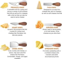 Merkloos Professionele Kaasmessen Set 6- Delig - Acacia Hout - Kaasplank - RVS - Kaasmes Met Houten Handvat - Kaasschaaf Voor Kaas - Restaurants - Cheese Lovers 7 Merkloos Professionele Kaasmessen Set 6- Delig - Acacia Hout - Kaasplank - RVS - Kaasmes Met Houten Handvat - Kaasschaaf Voor Kaas - Restaurants - Cheese Lovers -Skimask 1200x1152 4