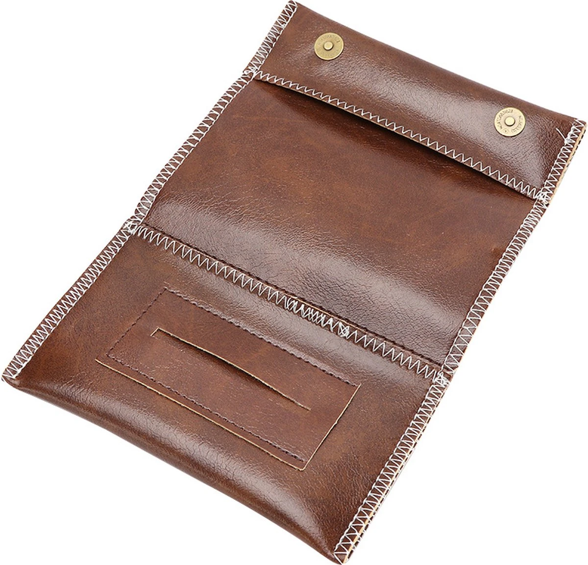 Merkloos Shag Etui - Tabak Hoesje Met Ritsen - Shagetui - Tabacco Pouch - Zwart 4 Merkloos Shag Etui - Tabak Hoesje Met Ritsen - Shagetui - Tabacco Pouch - Zwart - Afbeelding 2