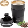 SIP !T® Premium RVS Koffiebeker To Go Thermosbeker – 380 ML – Herbruikbare Koffie & Theebeker – Lekvrij – Zwart - Valentijn -Skimask 1200x1155 19