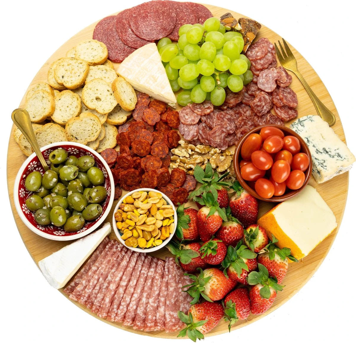 JoFlow Draaiplateau Of Borrelplank XL - Draaischijf – Draaischotel – 360 Graden Roterend Serveerbord Van Bamboe Hout – ⌀ 40CM 3 JoFlow Draaiplateau Of Borrelplank XL - Draaischijf – Draaischotel – 360 Graden Roterend Serveerbord Van Bamboe Hout – ⌀ 40CM