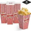 50 Duurzame Popcorn Bakjes (18x10cm) - Popcorn Zakjes Voor Filmavonden, Feestjes - Ook Geschickt Als Snoepbakje Of Feestzakje Voor Kinderen -Skimask 1200x1161 18