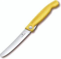 Victorinox Swiss Classic Tomatenmes Inklapbaar - 11cm - Kartel - Geel