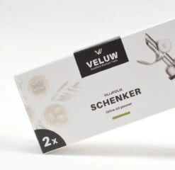 Veluw Olijfolie Schenktuit Voor Fles - Olijfolie Schenker - RVS ( 2 Stuks ) -Skimask 1200x1166 6