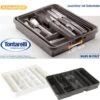 Tontarelli Mixy Verstelbare Bestekbak Met Dubbele Tray B 31,7 Tot 55 X L 41,8 X H7,7 Cm - Antraciet 2 Tontarelli Mixy Verstelbare Bestekbak Met Dubbele Tray B 31,7 Tot 55 X L 41,8 X H7,7 Cm - Antraciet -Skimask 1200x1167 3