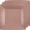 Santex Feest Ontbijt/gebak Bordjes - 20x Stuks - Papier/karton Vierkant - Rose Goud - 18cm -Skimask 1200x1168 13