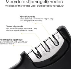 Merkloos Hoogwaardige Messenslijper - Doortrekslijper - Zwart - Anti Slip - Messen Slijper - Slijpen - Mes - Messenslijpers - Professionele Slijper - 3 Standen - Ergonomisch - Messen - Scharen Slijper 26 Merkloos Hoogwaardige Messenslijper - Doortrekslijper - Zwart - Anti Slip - Messen Slijper - Slijpen - Mes - Messenslijpers - Professionele Slijper - 3 Standen - Ergonomisch - Messen - Scharen Slijper -Skimask 1200x1168 6