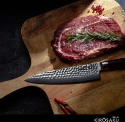 Kirosaku Premium Damascus Keukenmes - 20cm Lemmet Lengte Keukenmes - Damascus Mes Keukenmes Gemaakt Van 67 Lagen Japans Damascus Staal, Origineel Scherp Koksmes Professioneel Mes - Pakka Houten Handvat -Skimask 1200x1170 1