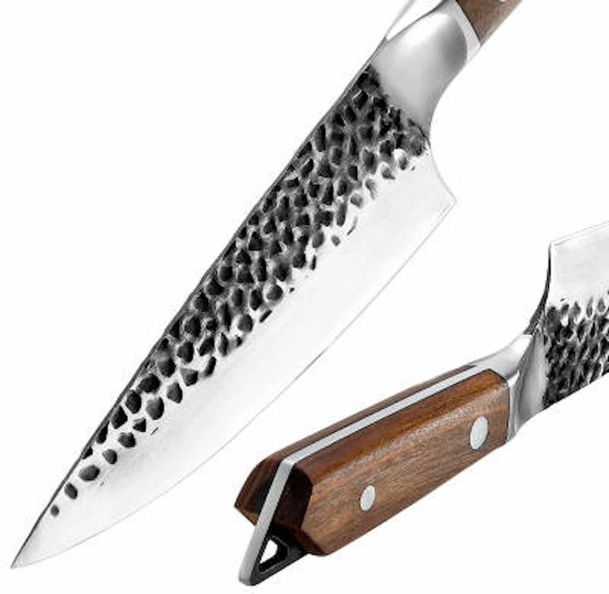 Koks Mes - Slagersmes - Handmade - Chef Knife - BBQ - Mes - Mannen - Koken - Carbon Staal - Stoer - Handgemaakt - Koksmes - CADEAU TIP! 12 Koks Mes - Slagersmes - Handmade - Chef Knife - BBQ - Mes - Mannen - Koken - Carbon Staal - Stoer - Handgemaakt - Koksmes - CADEAU TIP! - Afbeelding 10